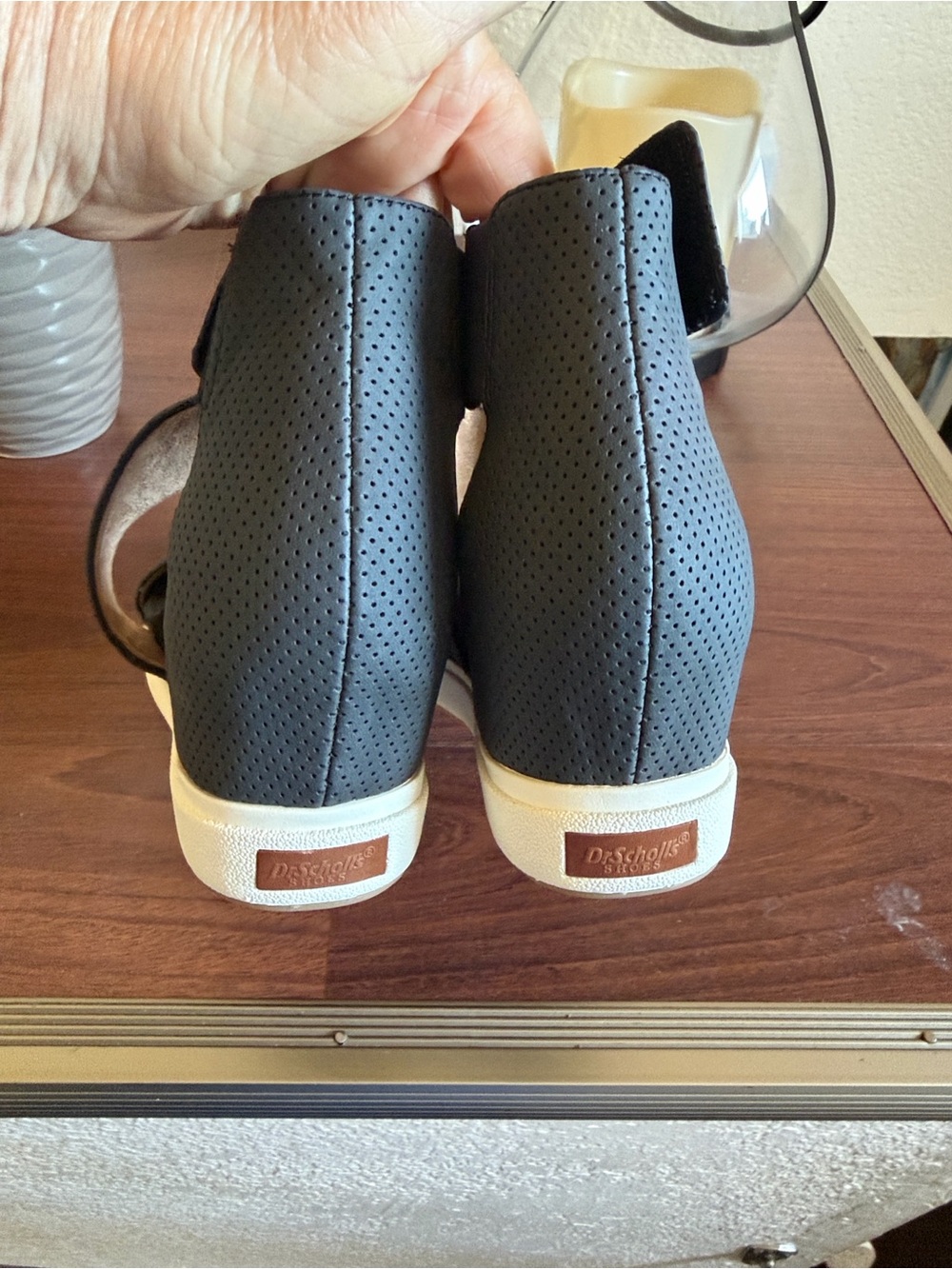 Dr. Scholl's Black Wedge